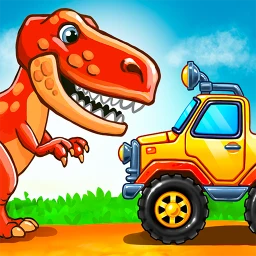 Çocuk araba oyunları Dinozor simgesi
