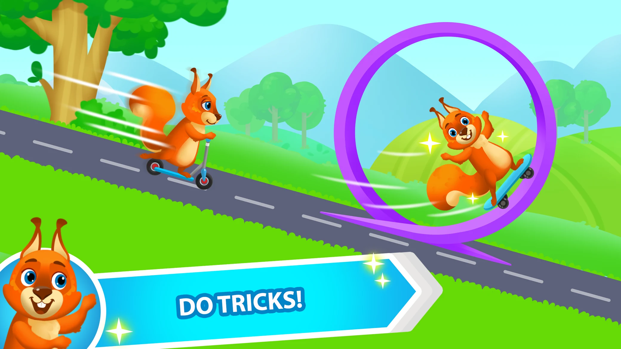 Racing Games: Kids Numbers Run screenshot